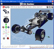 3D Kit Builder (BMW Sauber F1.07) screenshot